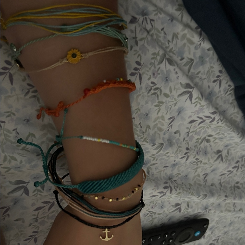Colorful String Bracelets